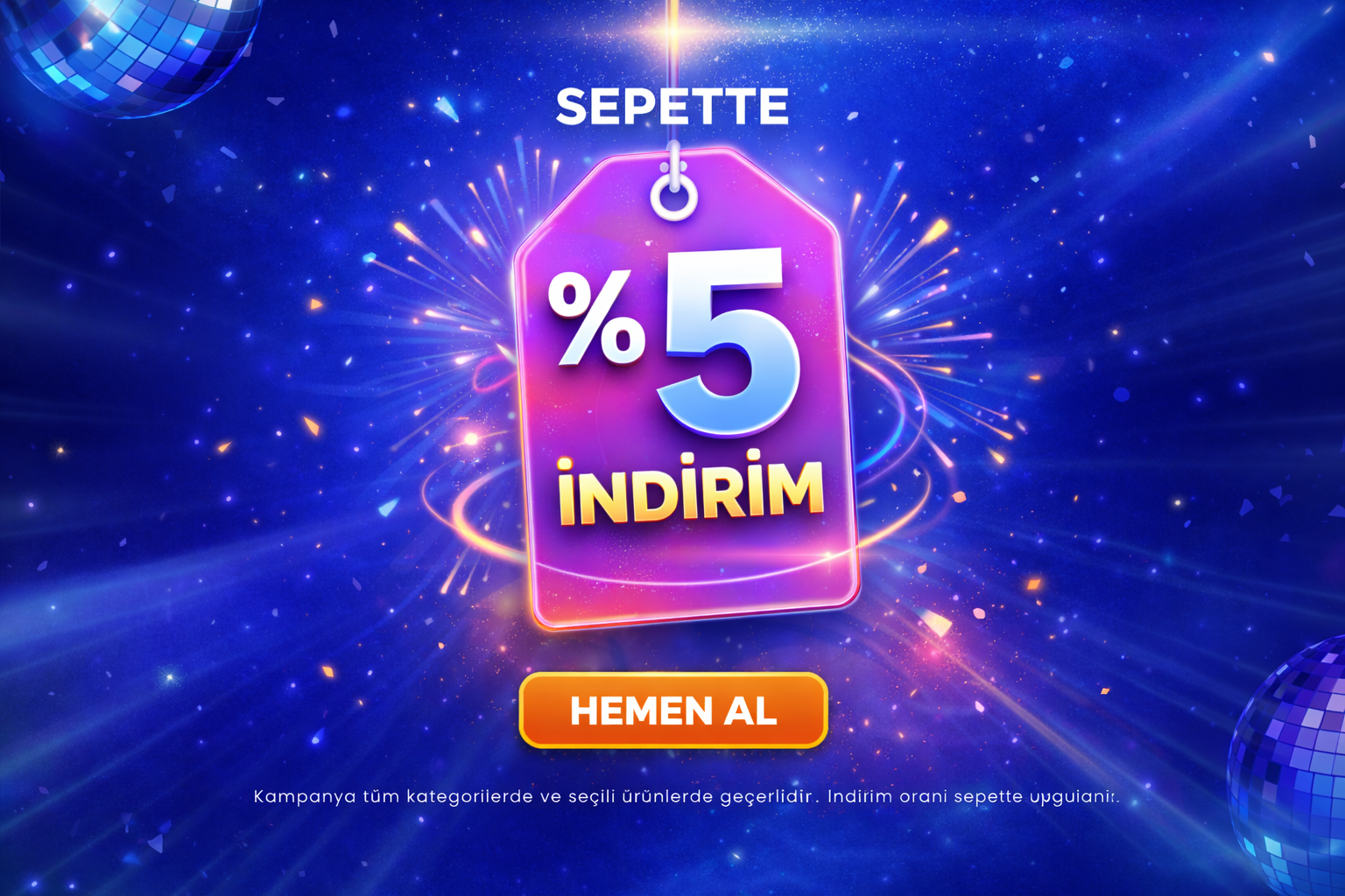 Sepette Yüzde 5